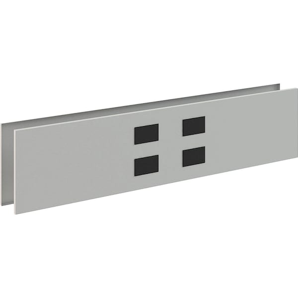 Global Industrial Base & Cover Raceway, 6959DP Series, 3 ft W 695918DP - main